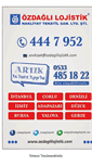 Mobile Screenshot of ozdaglilojistik.com